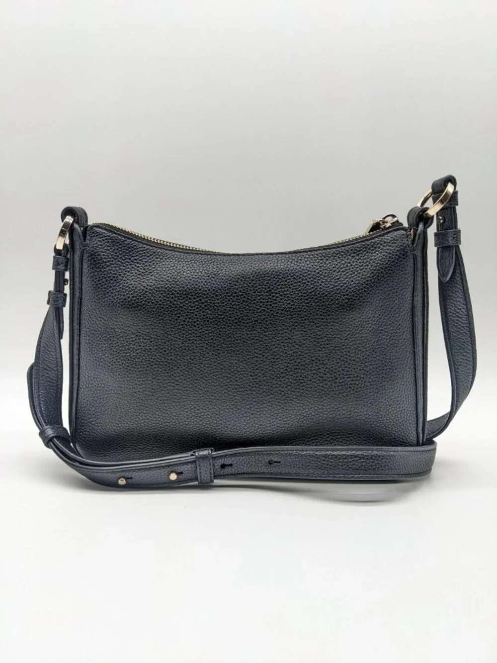 KATE SPADE NY Hudson pebbled leather women's small crossbody bag - Black